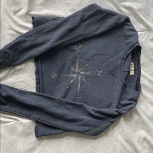 Hollister cropped sweater